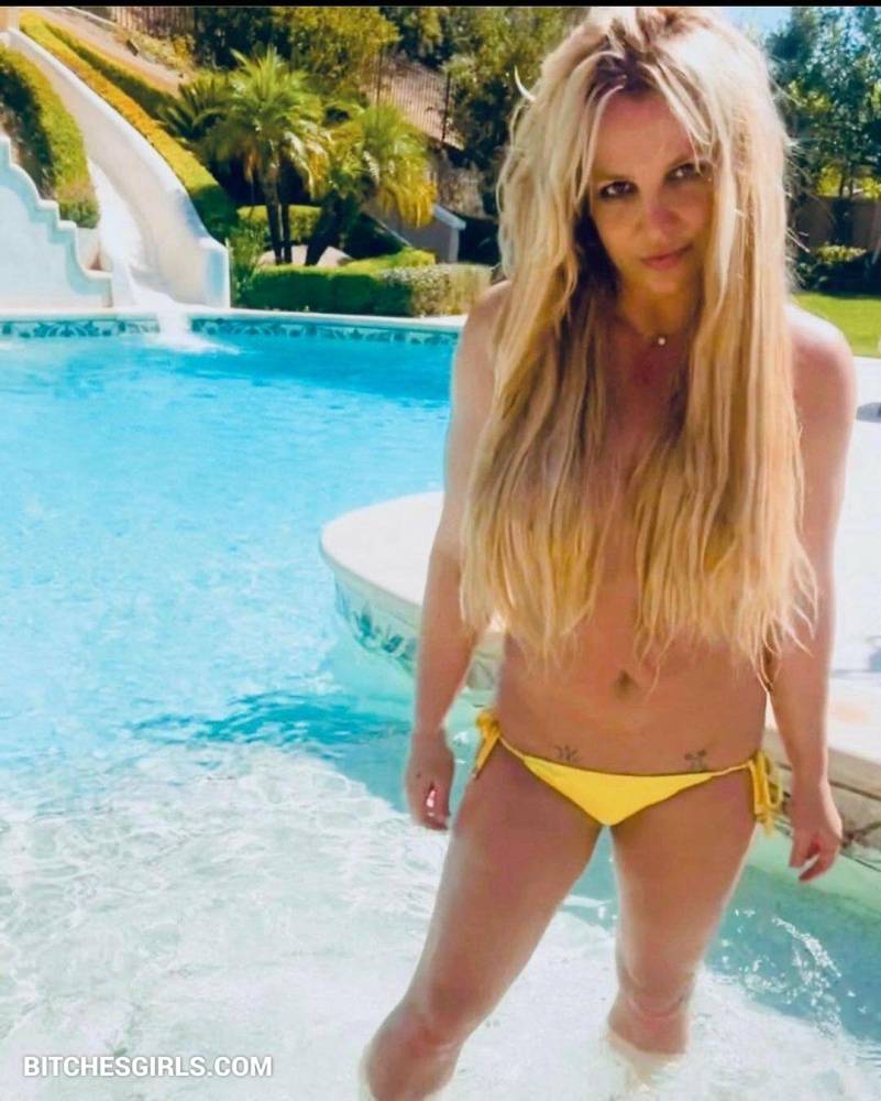 Britney Spears Nude Celebrity Leaked Tits Photos - #8