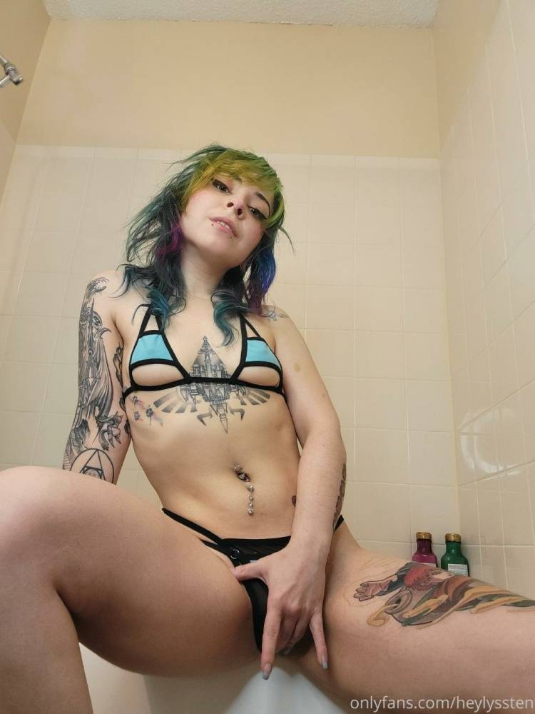 HeyLyssten Bikini Shower Masturbation Onlyfans Set Leaked - #27
