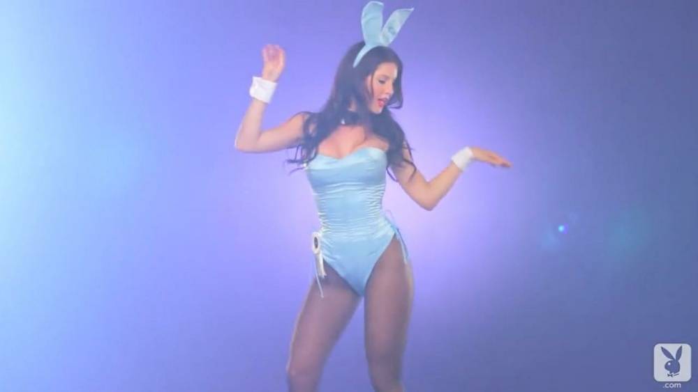 Amanda Cerny Nude Playboy Bunny Striptease Video Leaked - #26