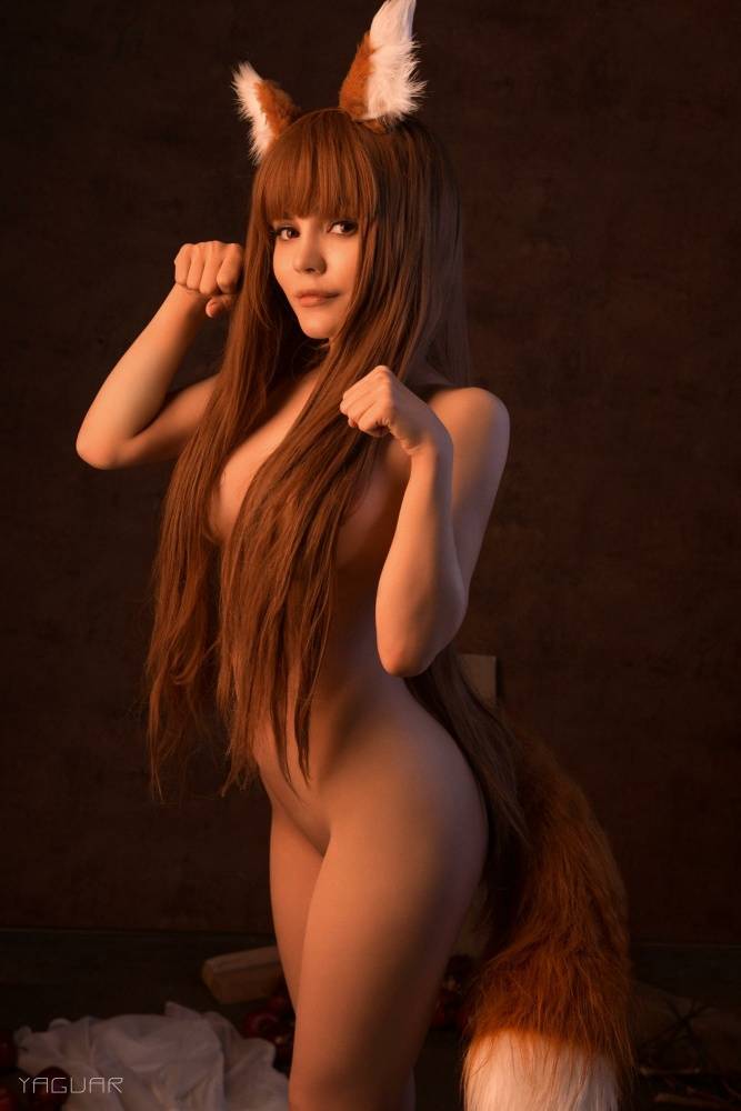 Kalinka Fox Holo Spice and Wolf Cosplay Patreon Video Leaked - #21