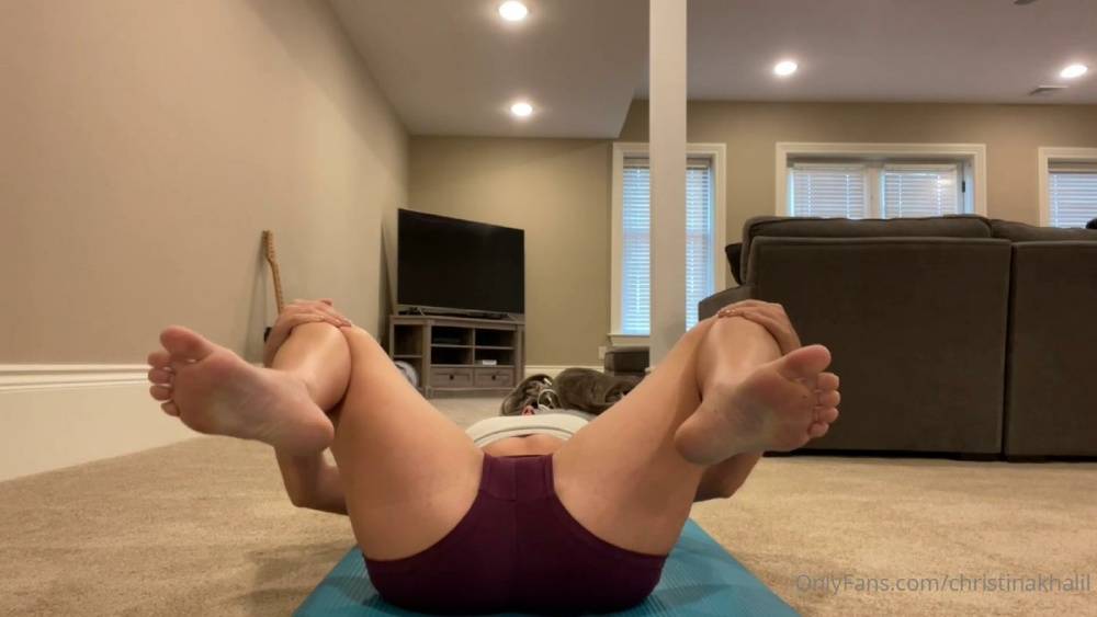 Christina Khalil Stretching Onlyfans Video Leaked - #14