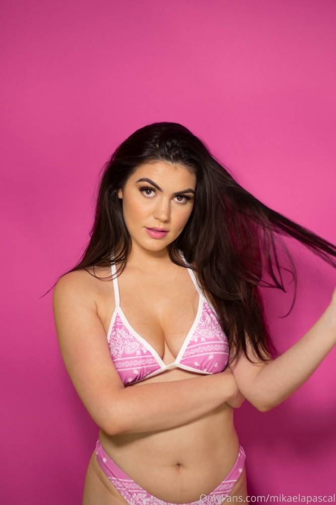 Mikaela Pascal Pink Bikini Onlyfans Set Leaked - #2