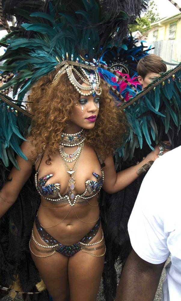 Rihanna Bikini Festival Nip Slip Photos Leaked - #27