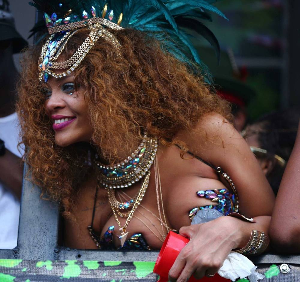 Rihanna Bikini Festival Nip Slip Photos Leaked - #29