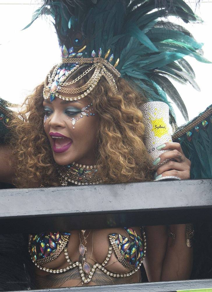 Rihanna Bikini Festival Nip Slip Photos Leaked - #24
