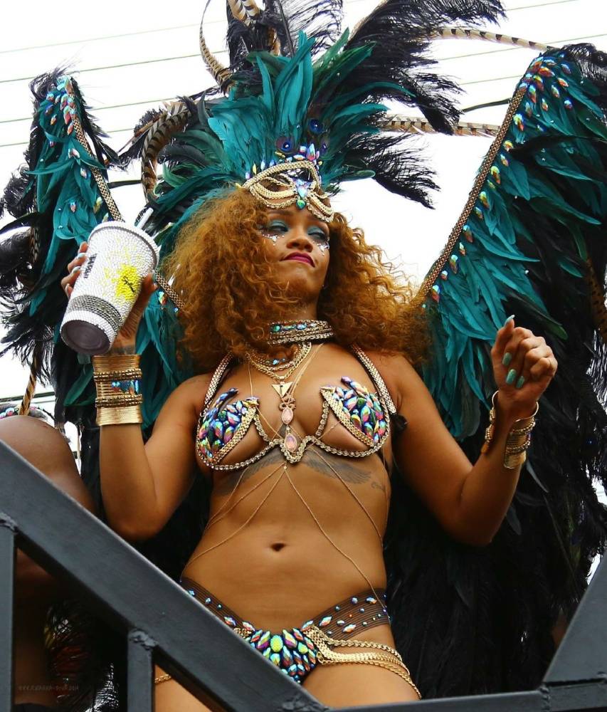 Rihanna Bikini Festival Nip Slip Photos Leaked - #30