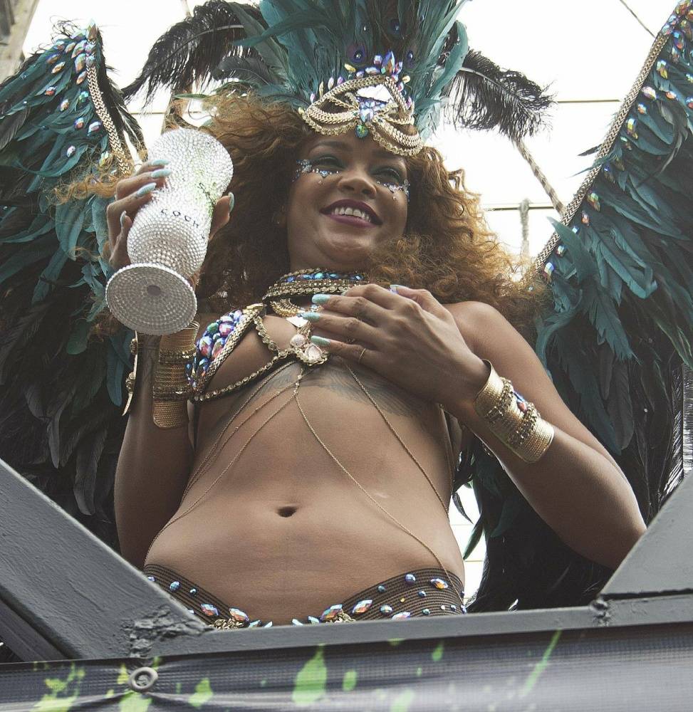 Rihanna Bikini Festival Nip Slip Photos Leaked - #23