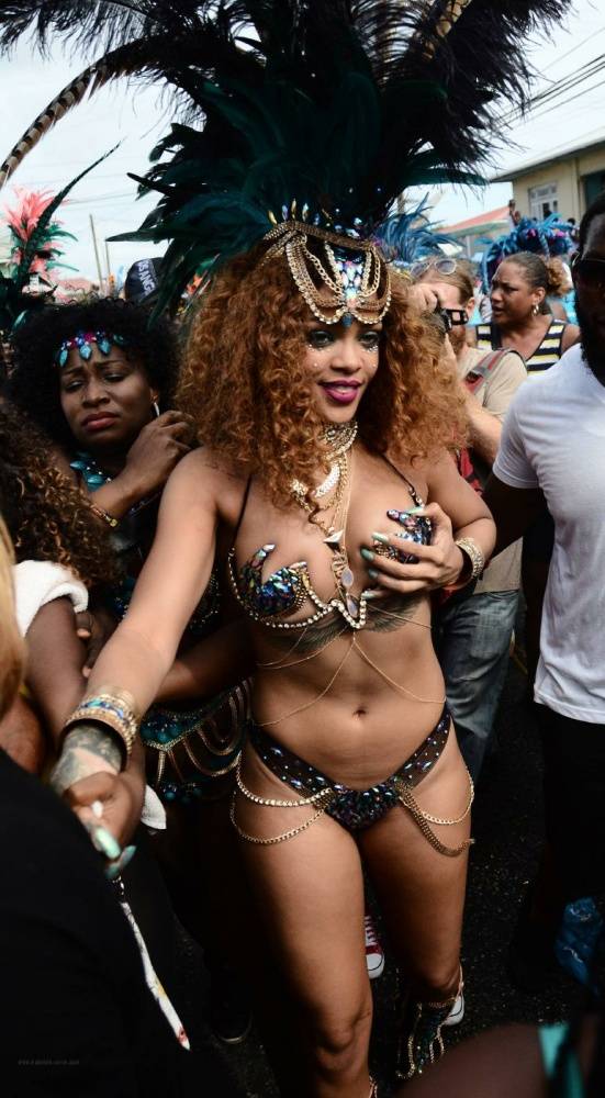 Rihanna Bikini Festival Nip Slip Photos Leaked - #25