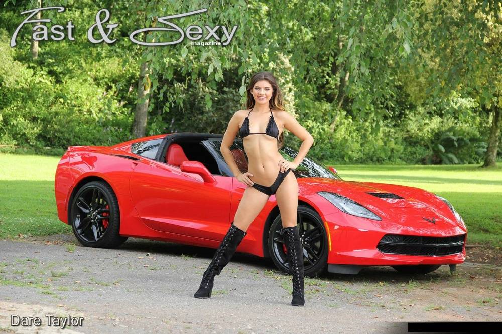 Dare Taylor Nude Sports Car Strip Set Leaked - #21