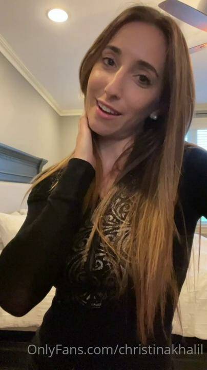 Christina Khalil $100 See Through Lingerie PPV Onlyfans Video Leaked - #14