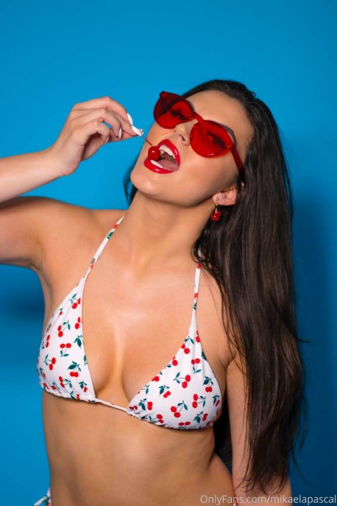 Mikaela Pascal Cherry Bikini Onlyfans Set Leaked - #7