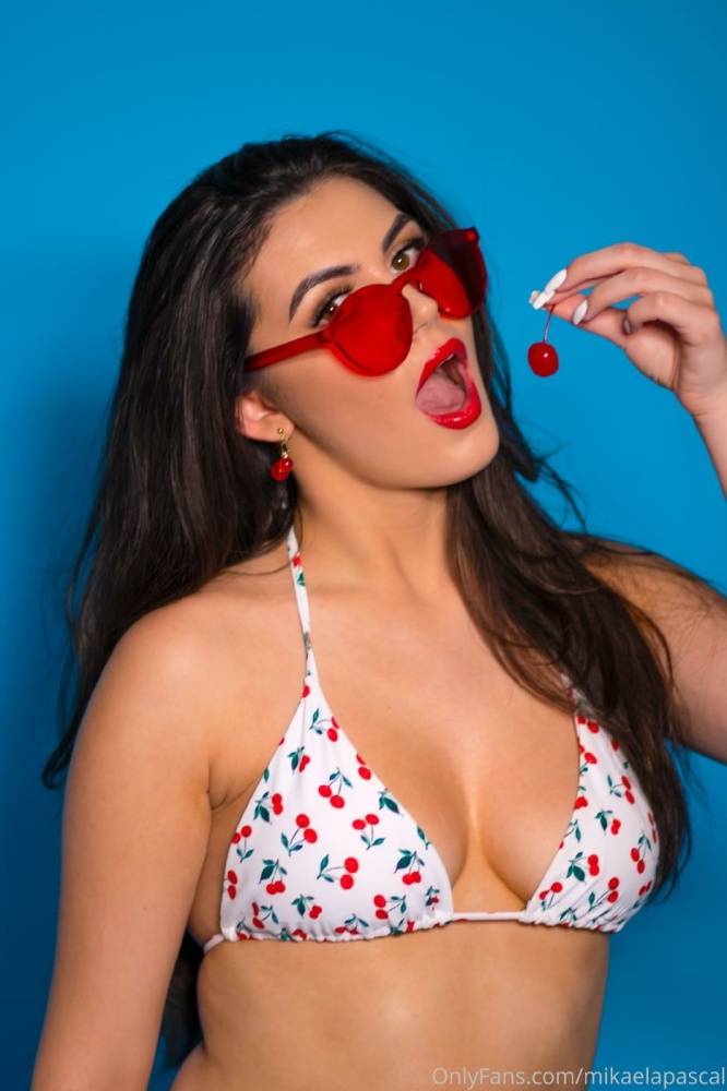 Mikaela Pascal Cherry Bikini Onlyfans Set Leaked - #13