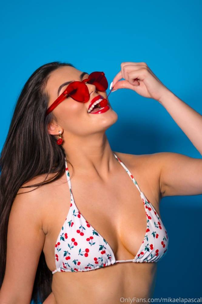 Mikaela Pascal Cherry Bikini Onlyfans Set Leaked - #25