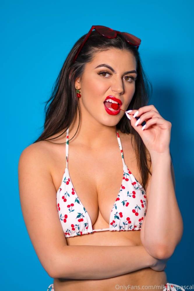 Mikaela Pascal Cherry Bikini Onlyfans Set Leaked - #26