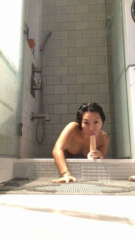 Asa Akira Nude Shower Dildo Onlyfans Video Leaked - #7
