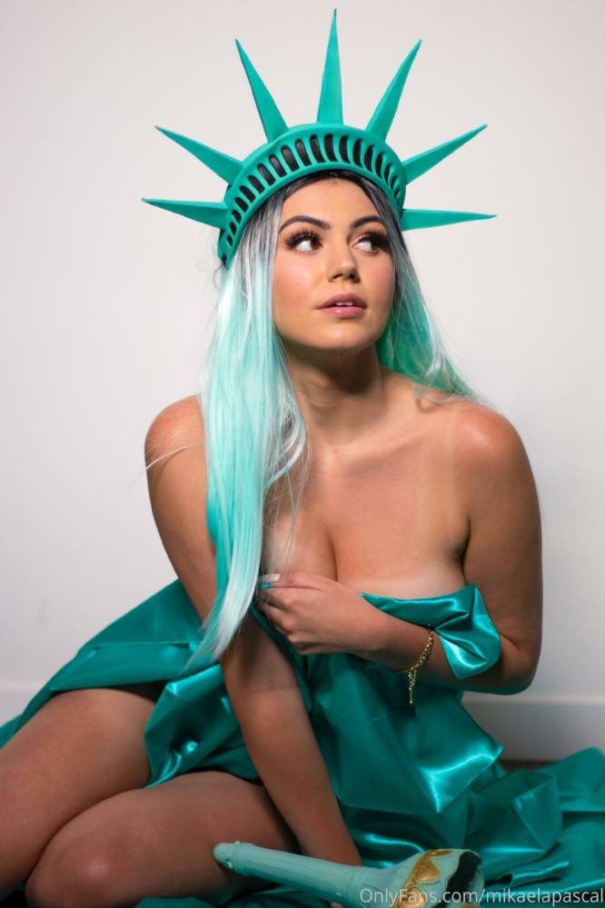 Mikaela Pascal 4th Of July Costume Onlyfans Set Leaked - #6