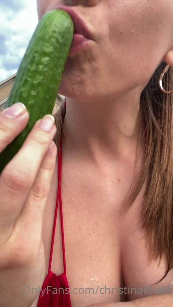 Christina Khalil Hot Tub Sucking Onlyfans Video Leaked - #13
