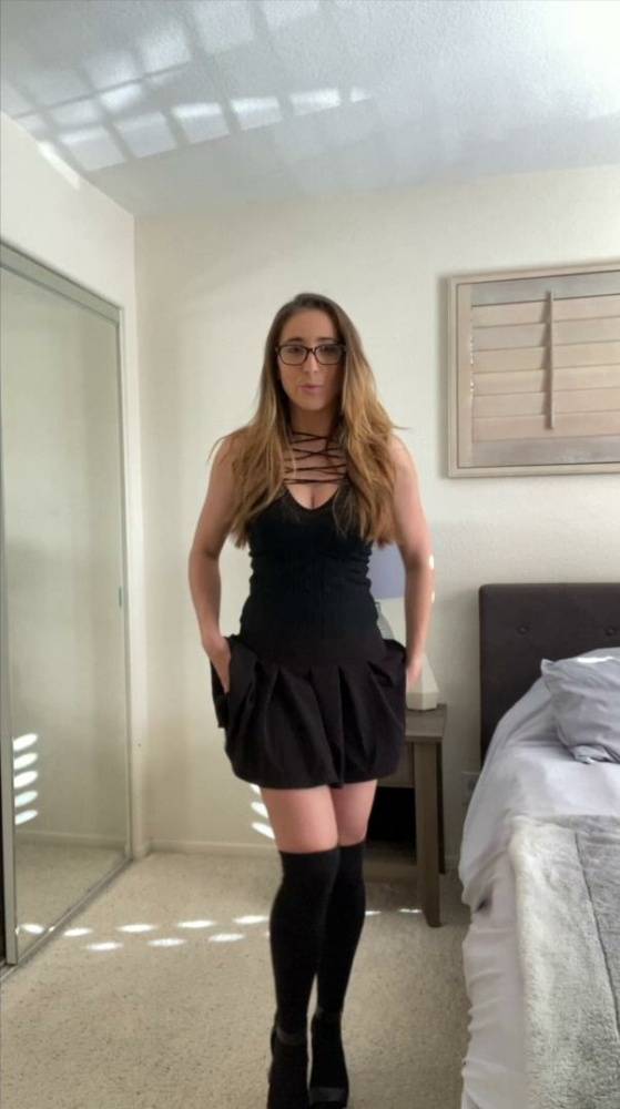 Christina Khalil School Girl Costume Onlyfans Video Leaked - #1