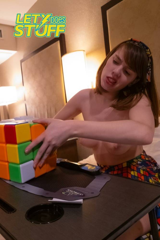 Lety Does Stuff Nude Rubik 19s Cube Patreon Set Leaked - #27