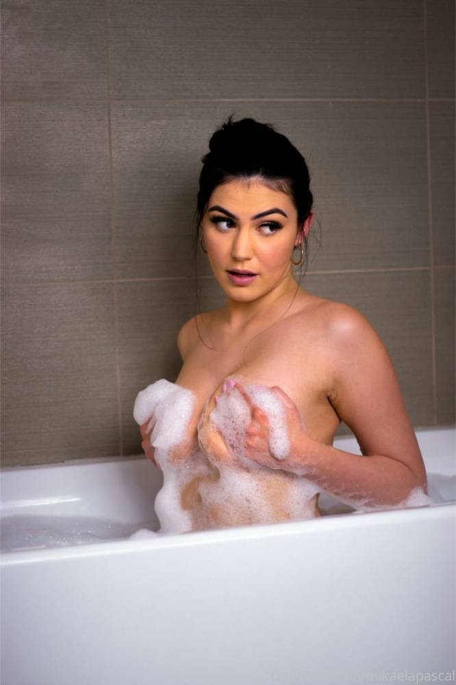 Mikaela Pascal Nude In Bath Onlyfans Set Leaked - #5