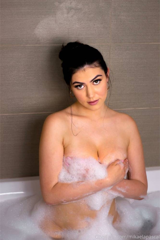 Mikaela Pascal Nude In Bath Onlyfans Set Leaked - #2