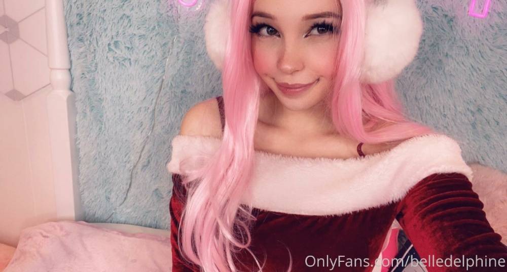 Belle Delphine Nude Christmas Costume Onlyfans Set Leaked - #28