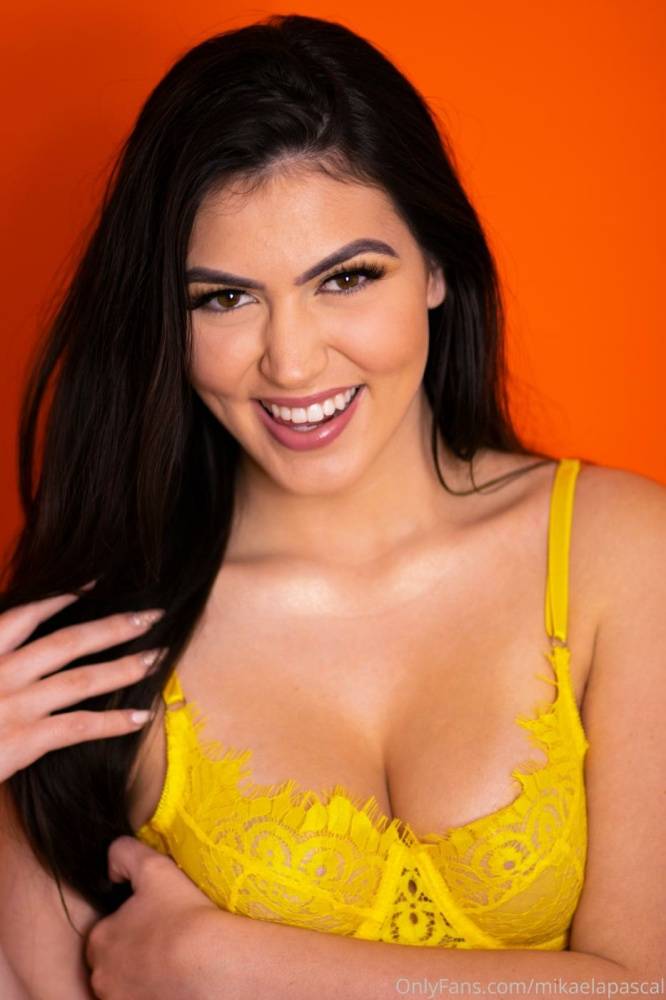 Mikaela Pascal Sexy Yellow Bikini Onlyfans Set Leaked - #5