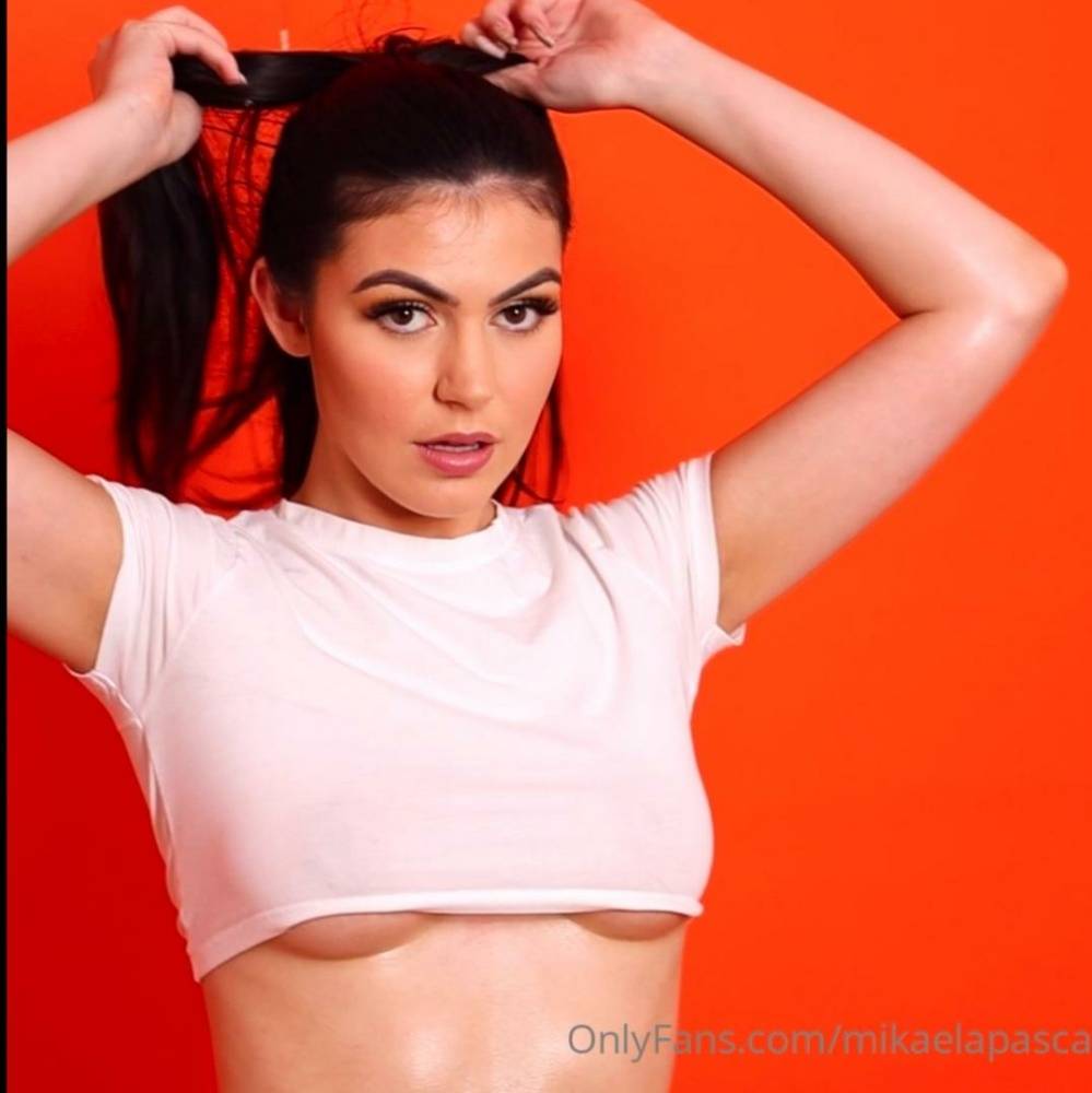 Mikaela Pascal See Through Top Onlyfans Set Leaked - #12