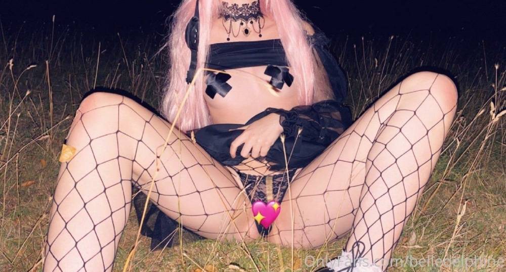 Belle Delphine Night Time Outdoor Onlyfans Leaked - #21