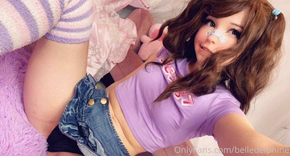 Belle Delphine Nose Band-aid Leaked Onlyfans Set - #27