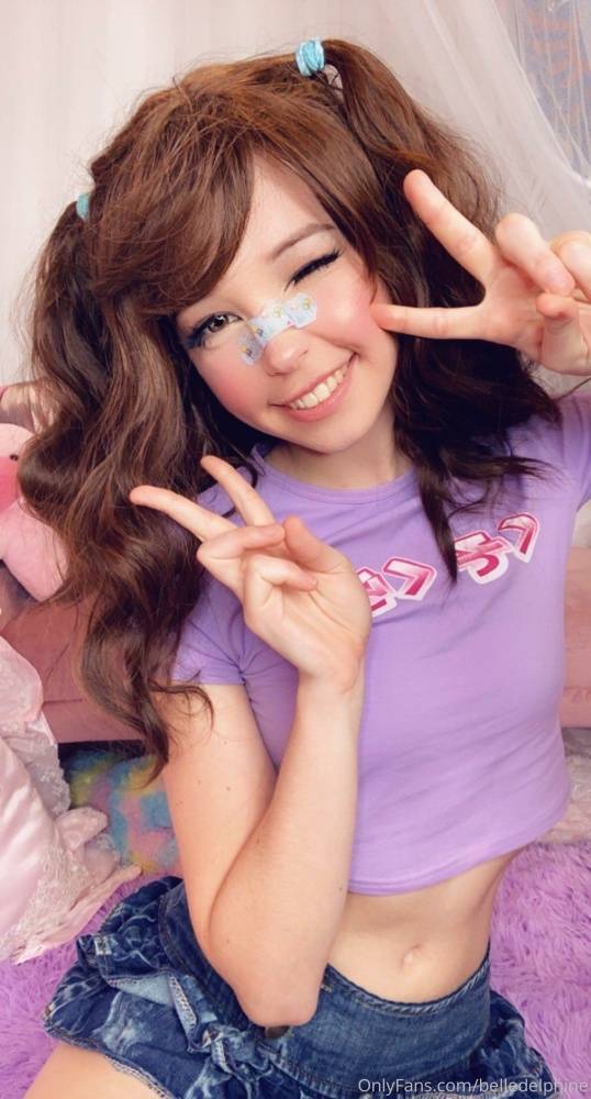 Belle Delphine Nose Band-aid Leaked Onlyfans Set - #24