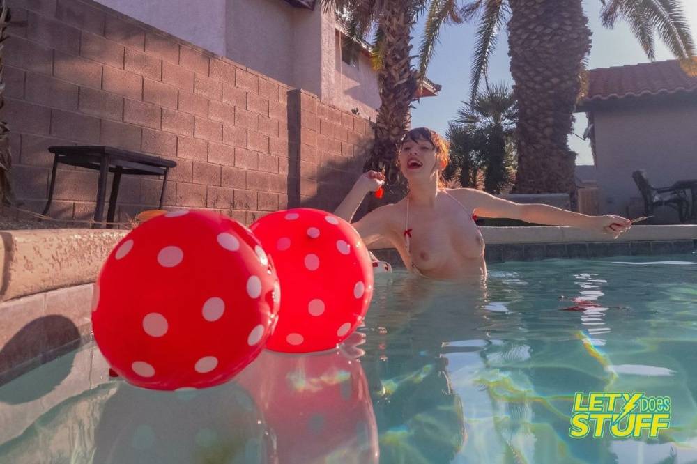 Lety Does Stuff Micro Bikini Nude Video - #21