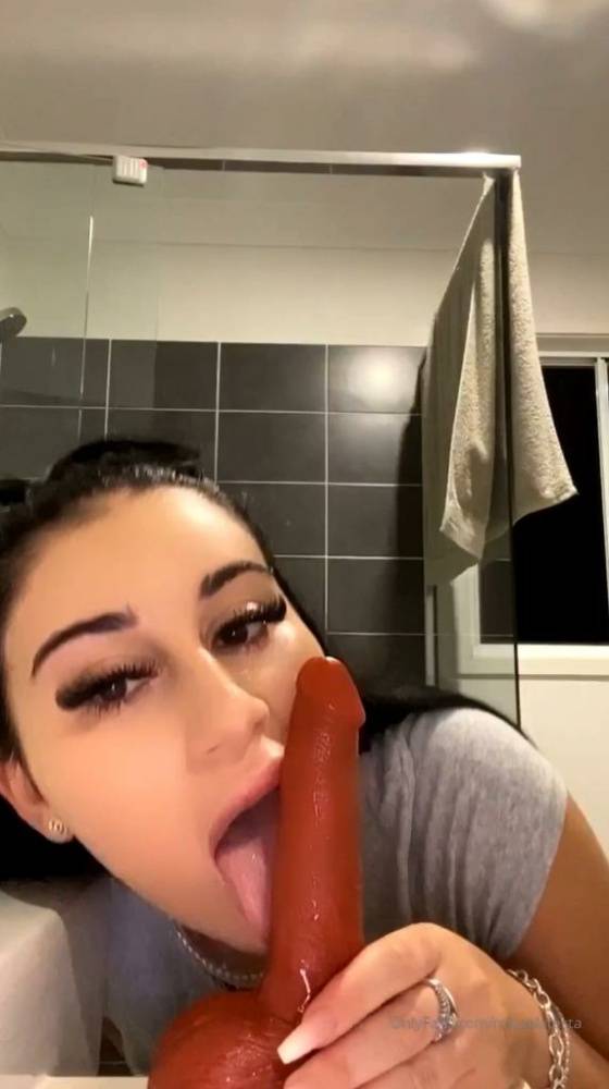 Mikaela Testa Dildo Deepthroat Onlyfans Video - #6