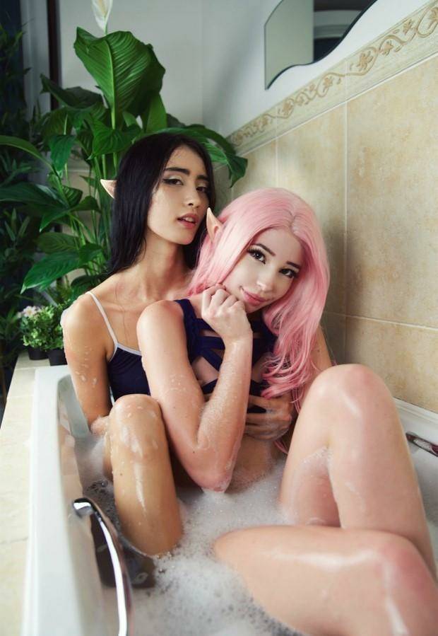 Belle Delphine Nude Bath Photoshoot - #26