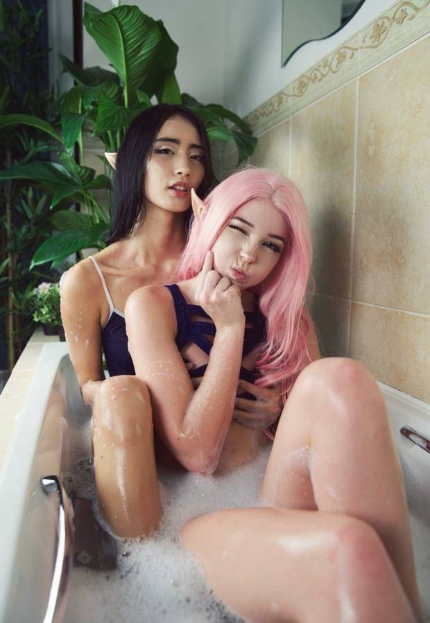 Belle Delphine Nude Bath Photoshoot - #27