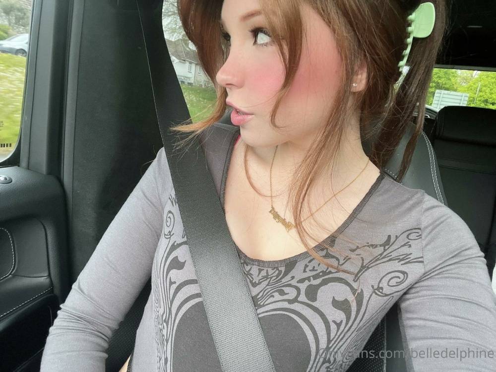 Belle Delphine Car Candid Selfies Onlyfans Set Leaked - #22