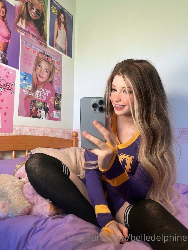 Belle Delphine Cheerleader Outfit Onlyfans Set Leaked - #29