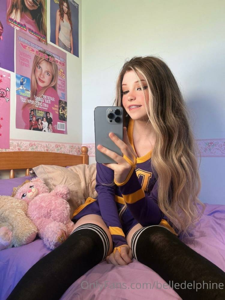 Belle Delphine Cheerleader Outfit Onlyfans Set Leaked - #28