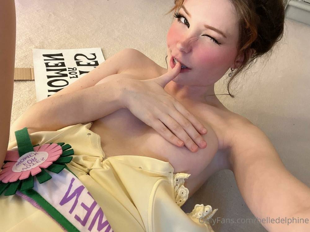 Belle Delphine Votes For Women Onlyfans Set Leaked - #8