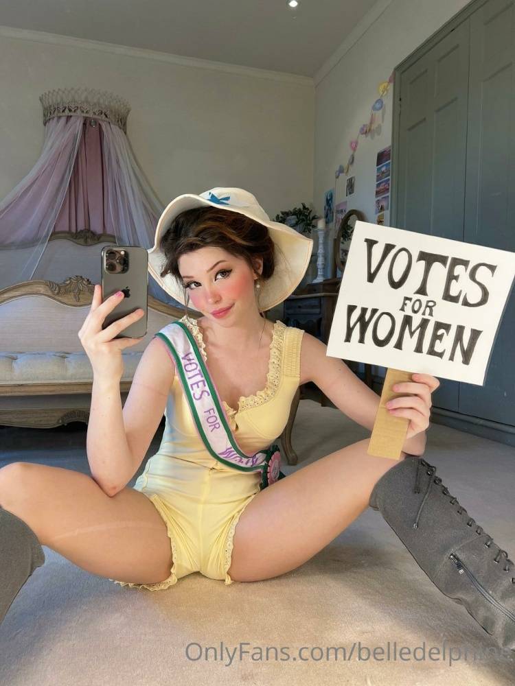 Belle Delphine Votes For Women Onlyfans Set Leaked - #23