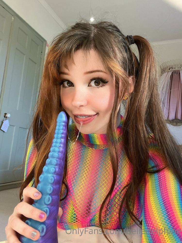 Belle Delphine Tentacle Dildo Blowjob Onlyfans Set Leaked - #29