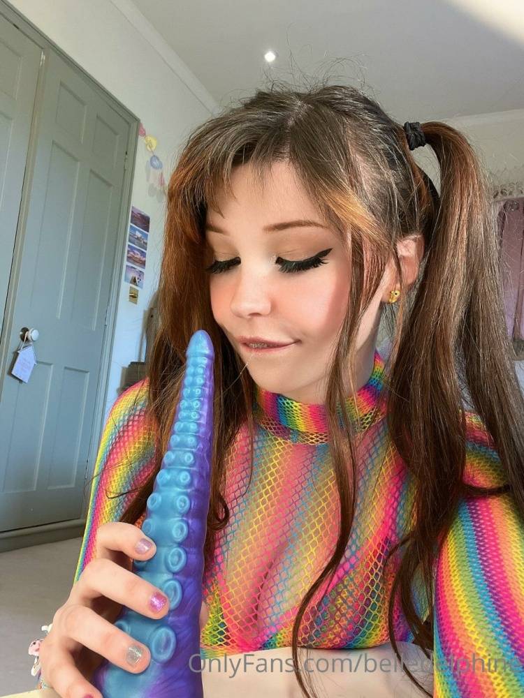 Belle Delphine Tentacle Dildo Blowjob Onlyfans Set Leaked - #16