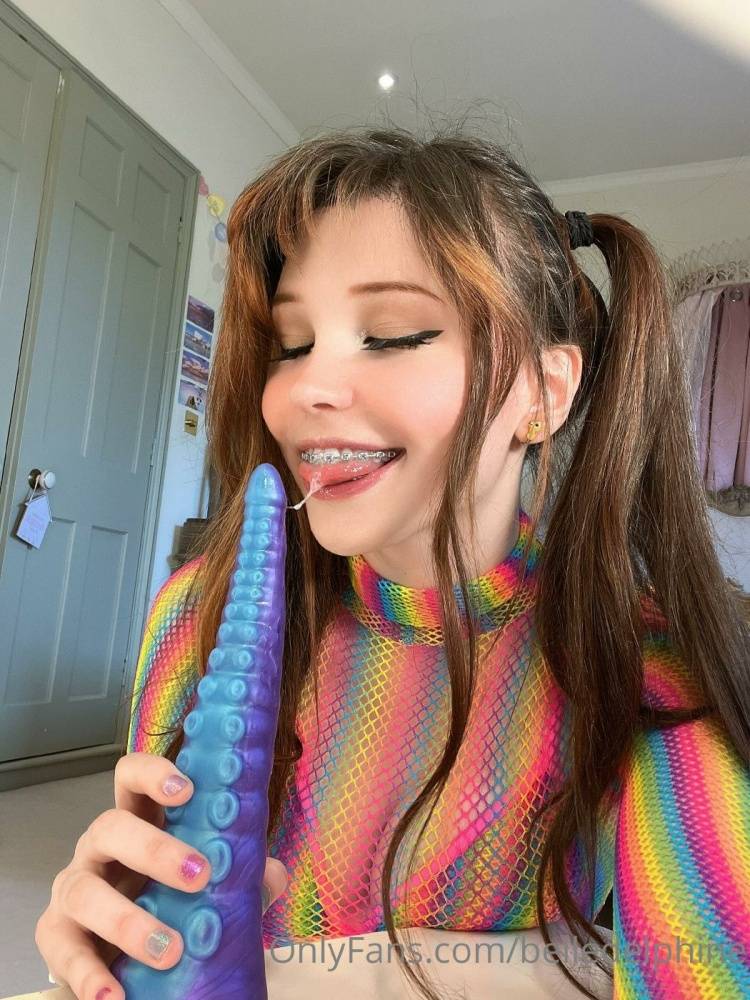 Belle Delphine Tentacle Dildo Blowjob Onlyfans Set Leaked - #4