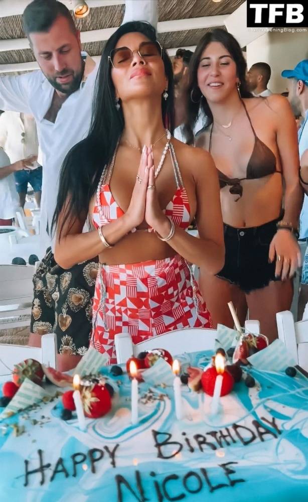 Nicole Scherzinger Celebrates Her Birthday in Mykonos - #30