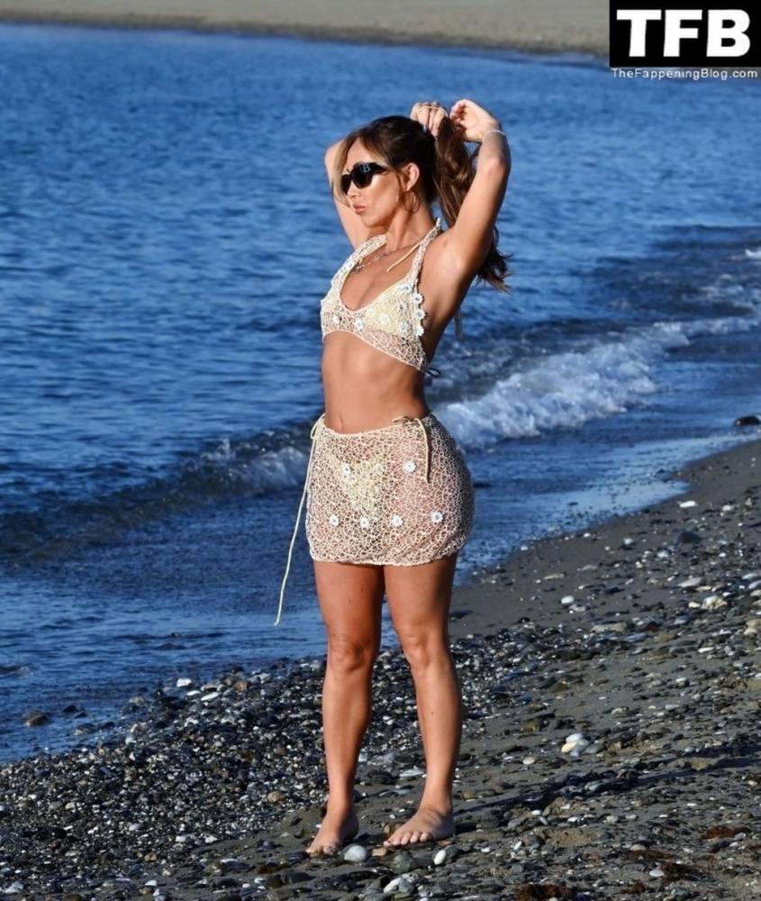 Lauryn Goodman Shows Off Her Sexy Bikini Body on the Beach in Marbella - #23