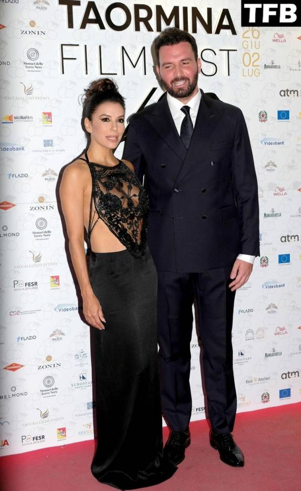 Eva Longoria Looks Hot in a See-Through Dress at the Taormina Film Fest in Taormina - #2