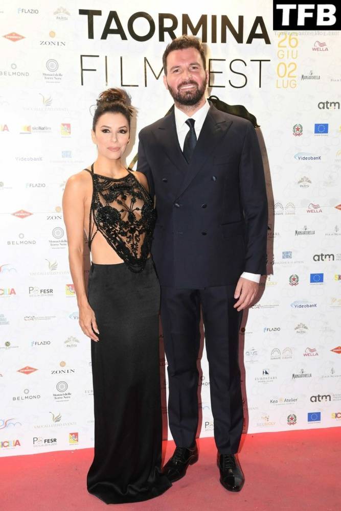 Eva Longoria Looks Hot in a See-Through Dress at the Taormina Film Fest in Taormina - #3