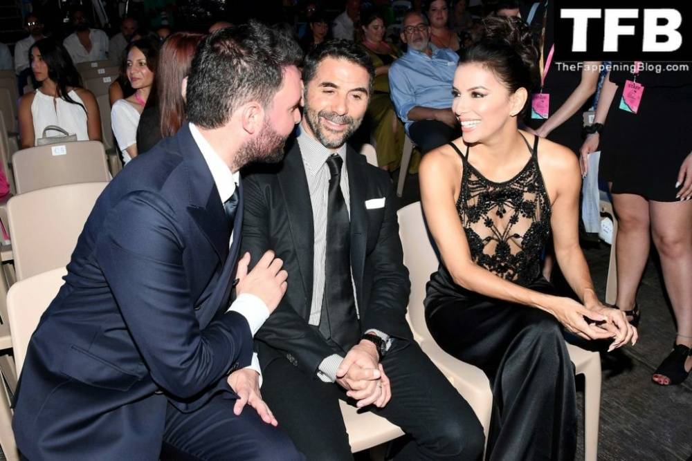 Eva Longoria Looks Hot in a See-Through Dress at the Taormina Film Fest in Taormina - #12