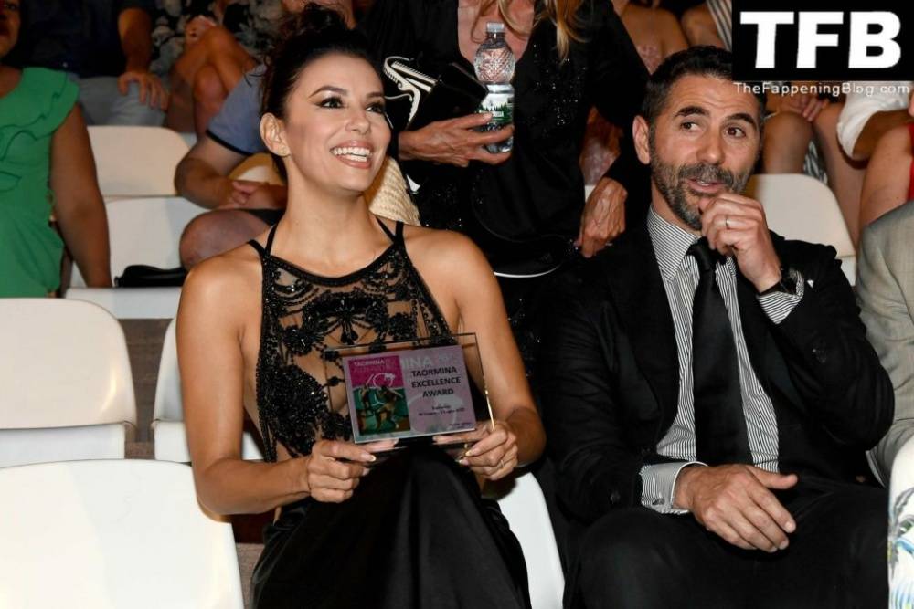 Eva Longoria Looks Hot in a See-Through Dress at the Taormina Film Fest in Taormina - #7