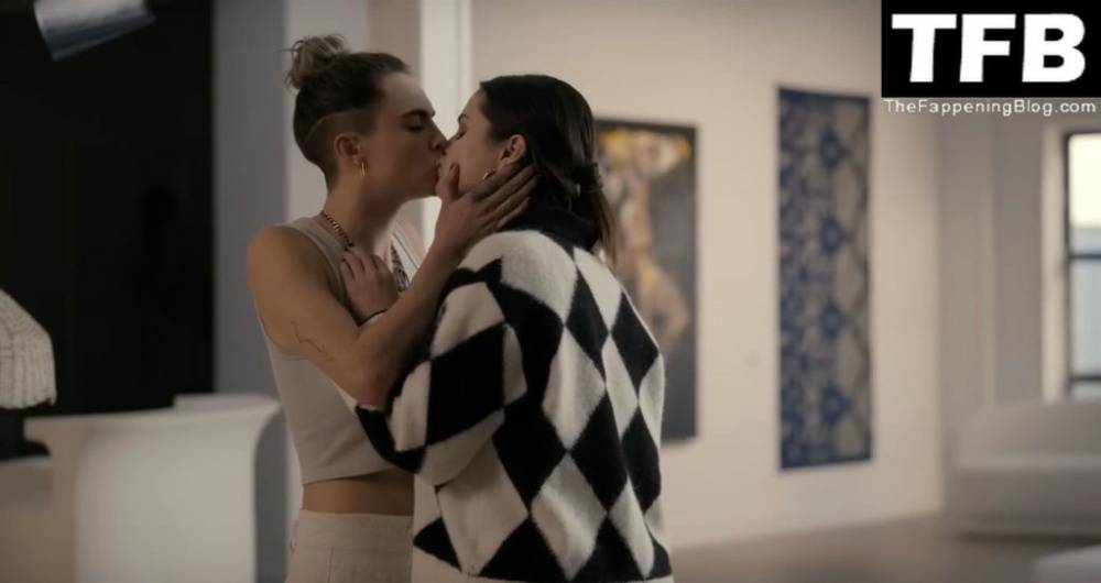 Selena Gomez & Cara Delevingne Share a Passionate Kiss (24 Pics + Video) - #19